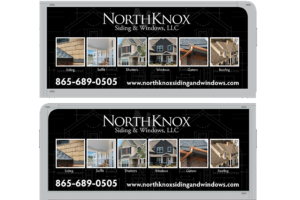 North Knox Siding & Windows Vehicle Wrap (Sides)
